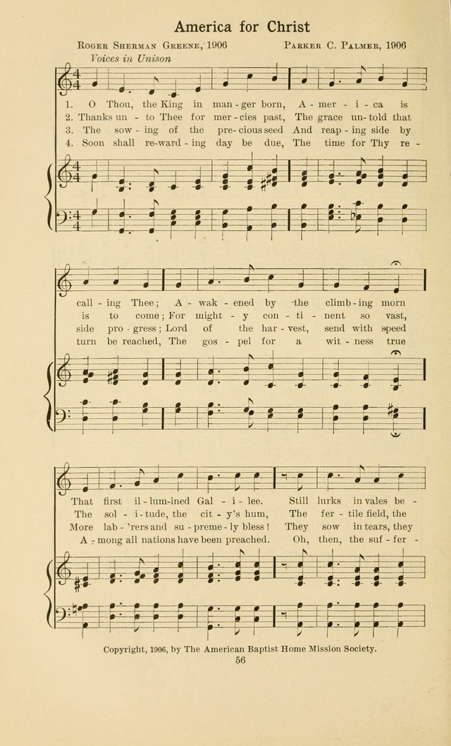 Missionary Hymnal page 61