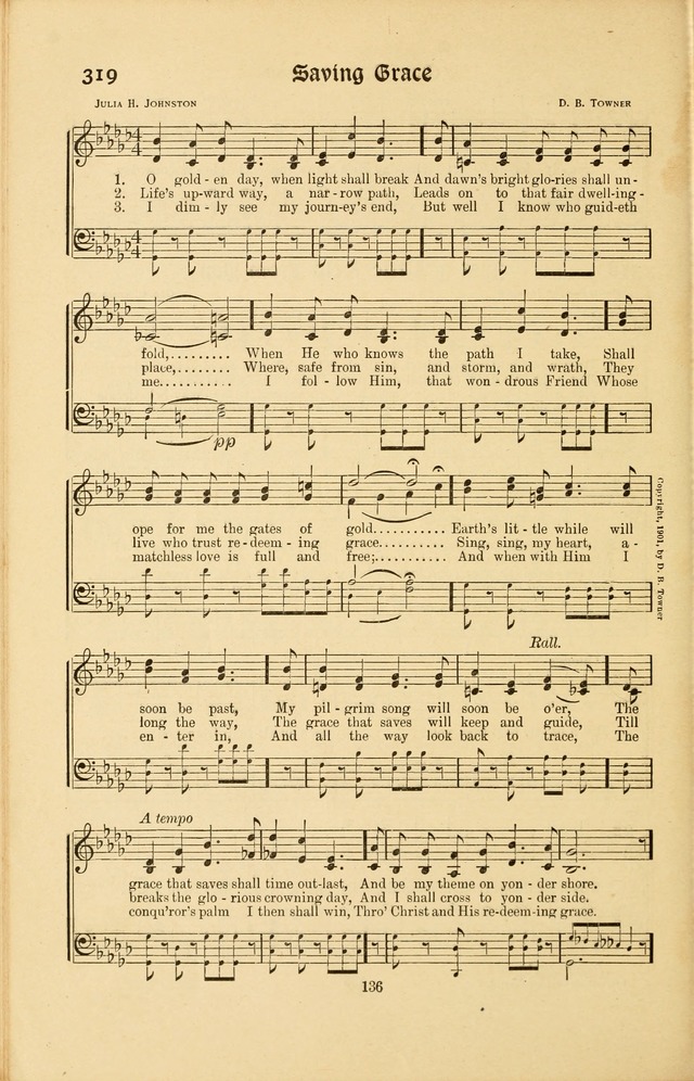 Montreat Hymns: psalms and gospel songs with responsive scripture readings page 136
