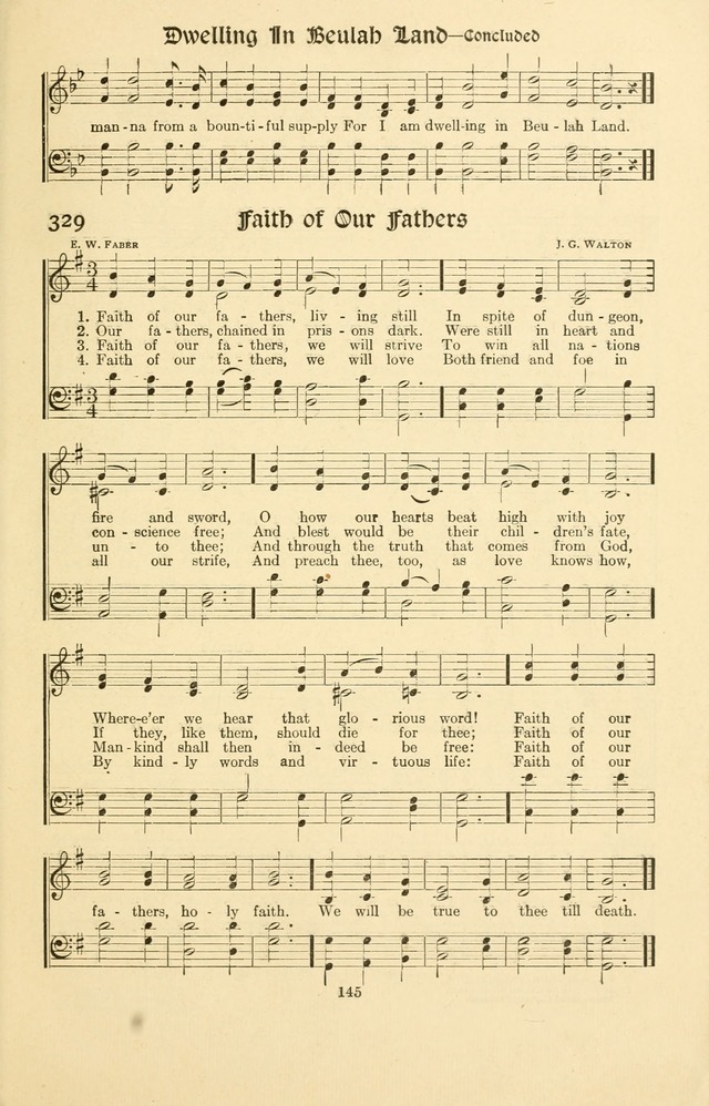 Montreat Hymns: psalms and gospel songs with responsive scripture readings page 145
