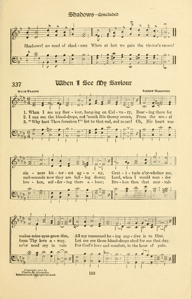 Montreat Hymns: psalms and gospel songs with responsive scripture readings page 153