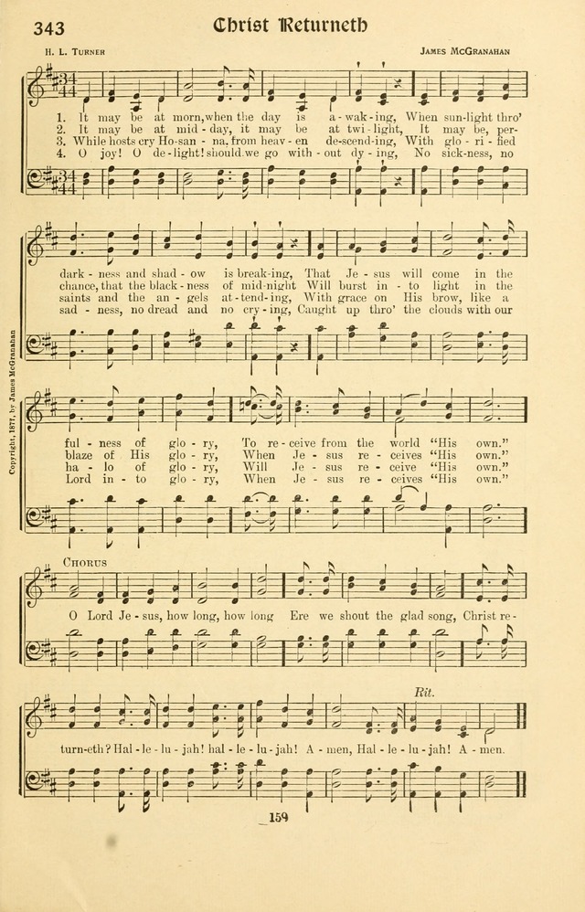 Montreat Hymns: psalms and gospel songs with responsive scripture readings page 159