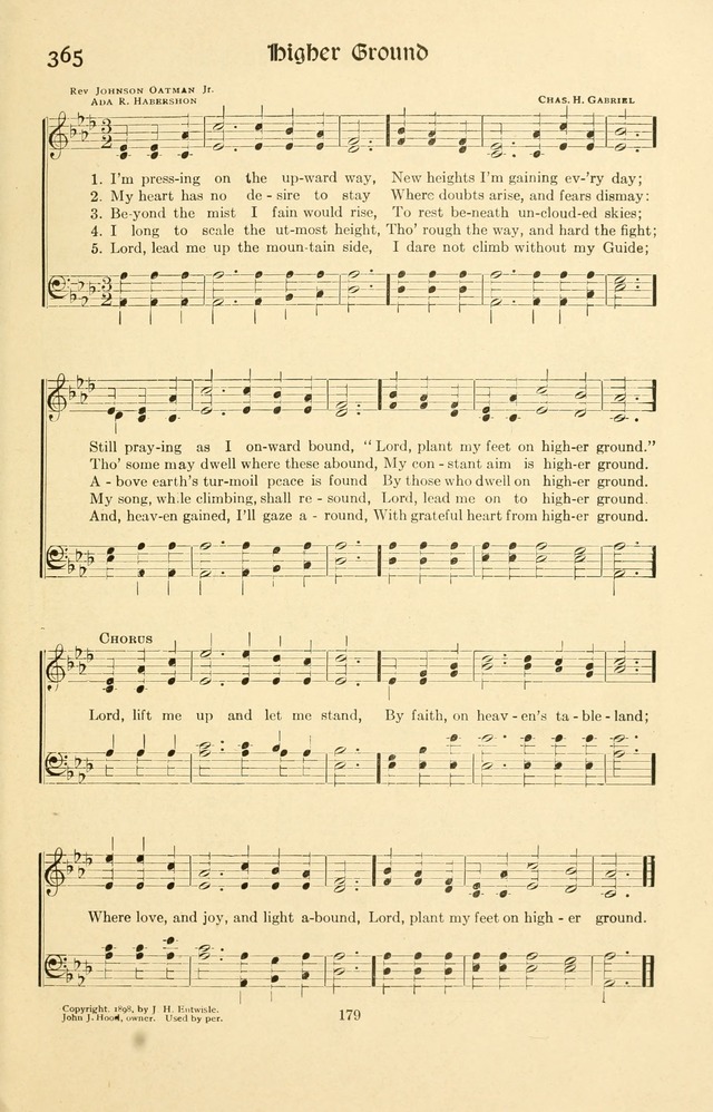 Montreat Hymns: psalms and gospel songs with responsive scripture readings page 179