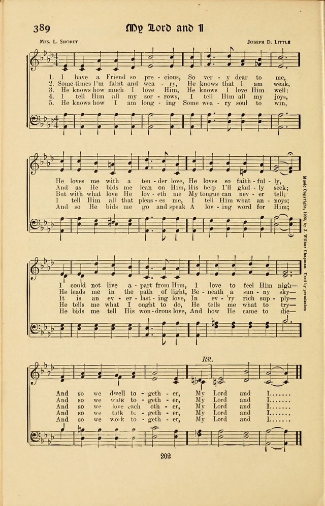Montreat Hymns: psalms and gospel songs with responsive scripture readings page 202