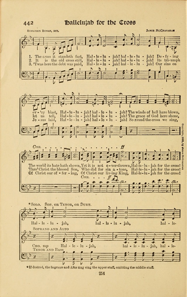 Montreat Hymns: psalms and gospel songs with responsive scripture readings page 254