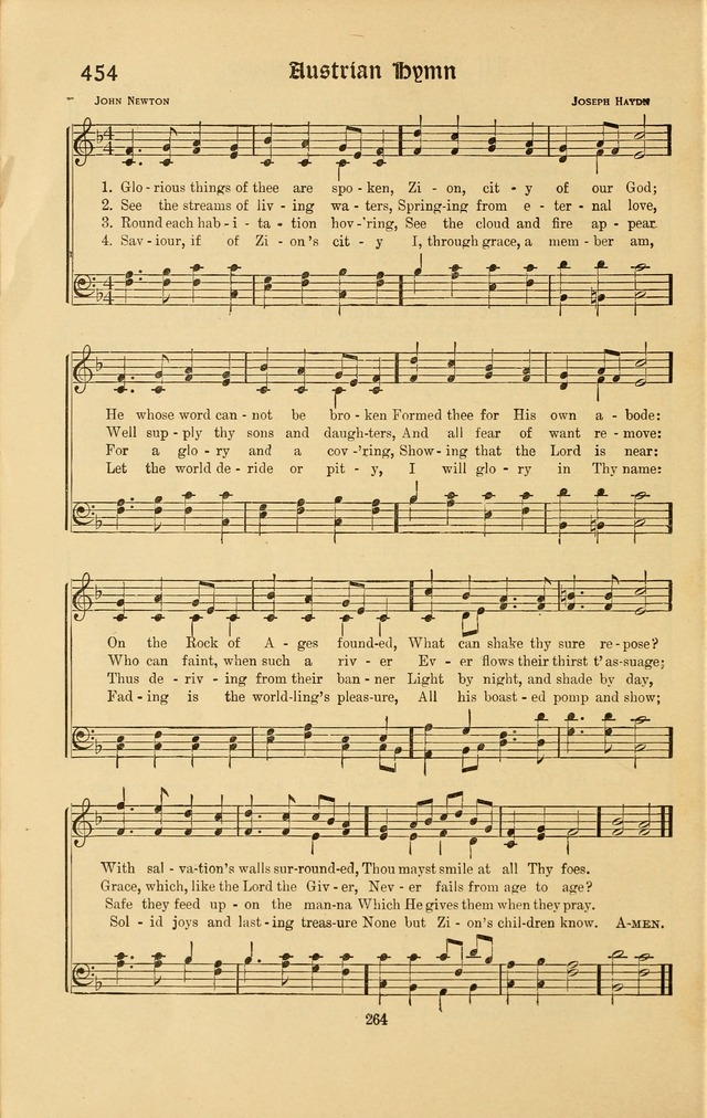 Montreat Hymns: psalms and gospel songs with responsive scripture readings page 264