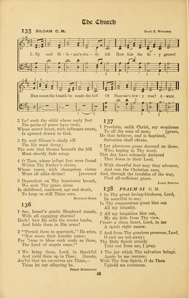Montreat Hymns: psalms and gospel songs with responsive scripture readings page 56