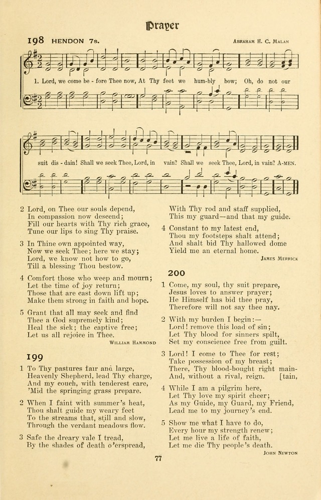 Montreat Hymns: psalms and gospel songs with responsive scripture readings page 77