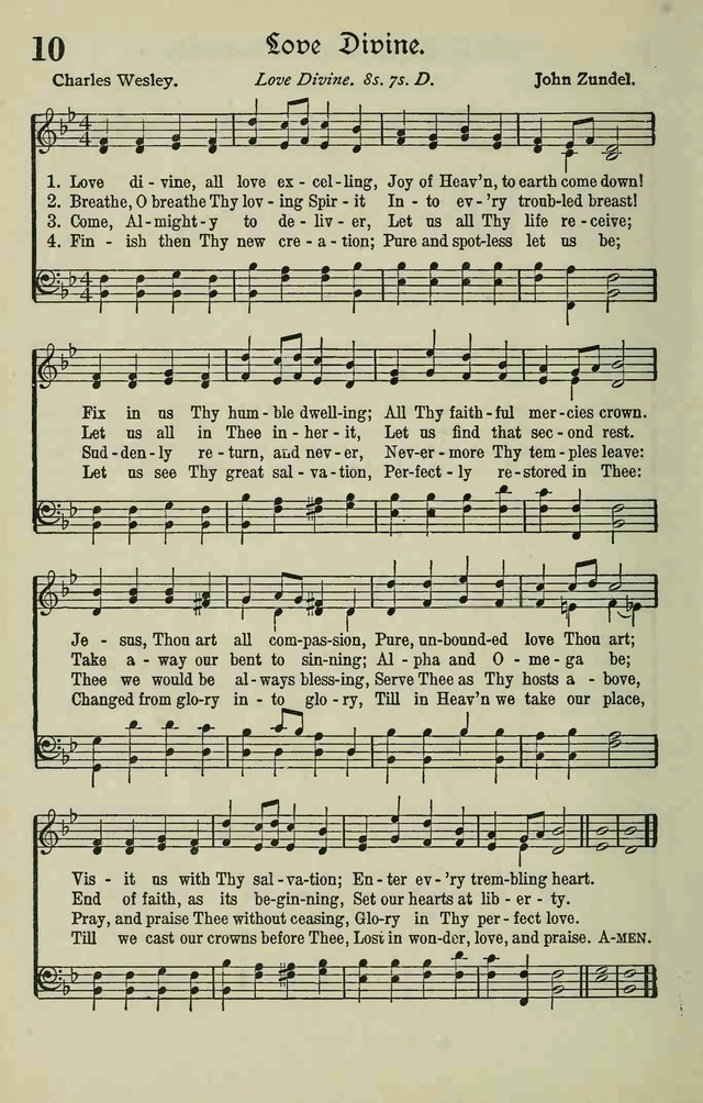 The Modern Hymnal page 10