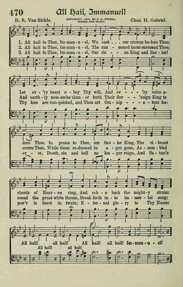 The Modern Hymnal 470. All hail to Thee, Immanuel | Hymnary.org