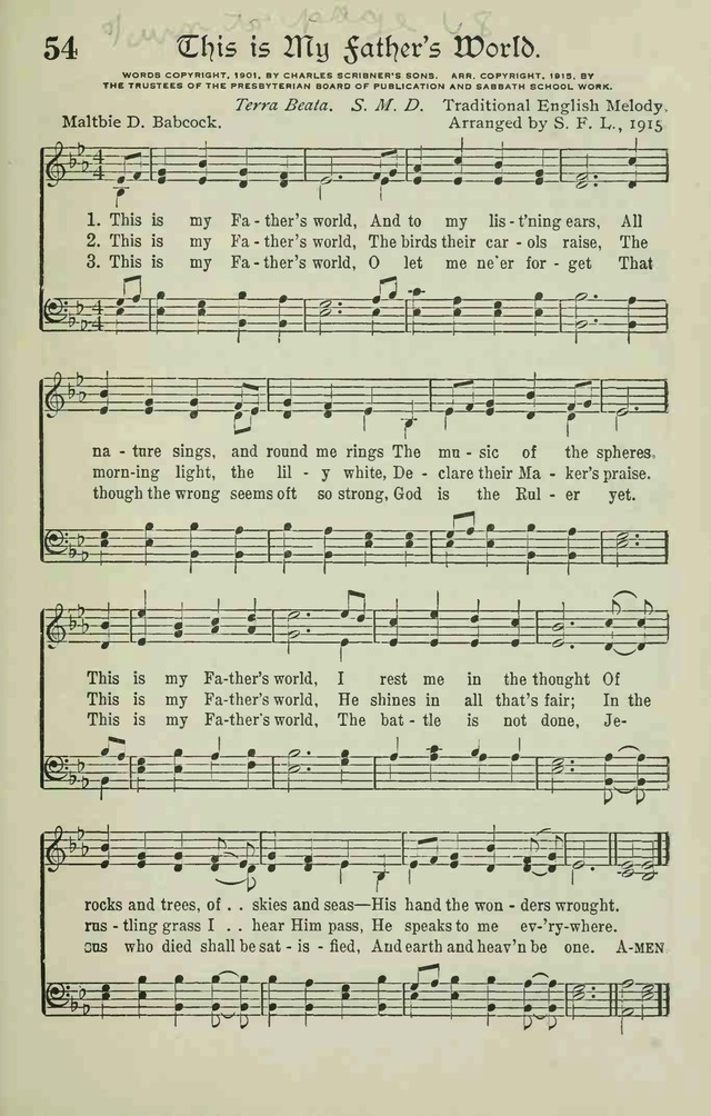 The Modern Hymnal page 51