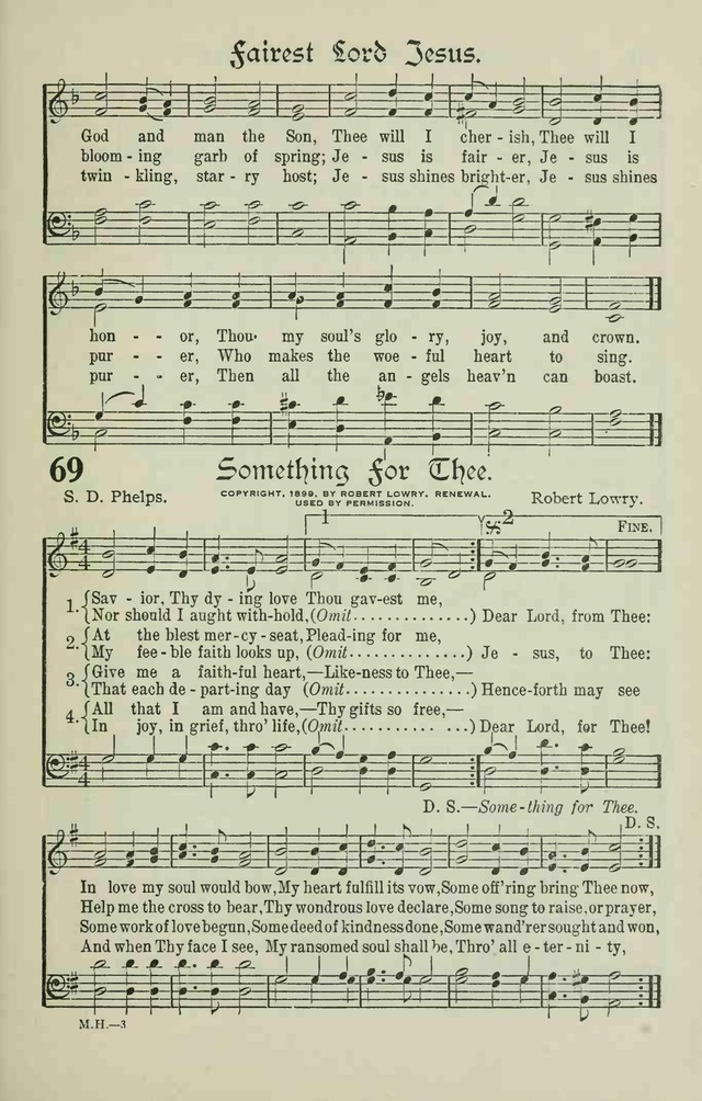 The Modern Hymnal page 61