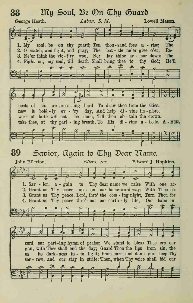 The Modern Hymnal page 74