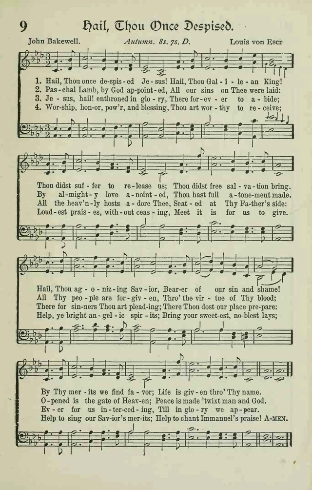 The Modern Hymnal page 9
