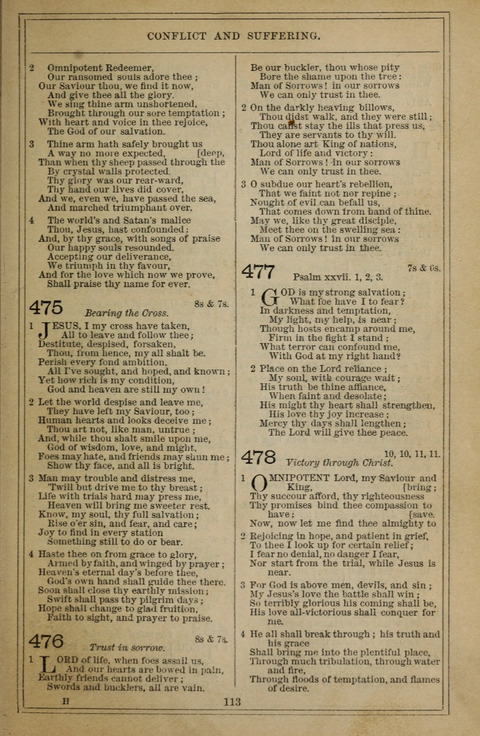 Methodist Hymn-Book page 113