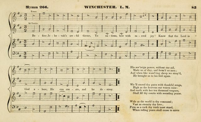 The Methodist Harmonist, containing a collection of tunes from the best authors, embracing every variety of metre, and adapted to the worship of the Methodist Episcopal Church. New ed. page 104