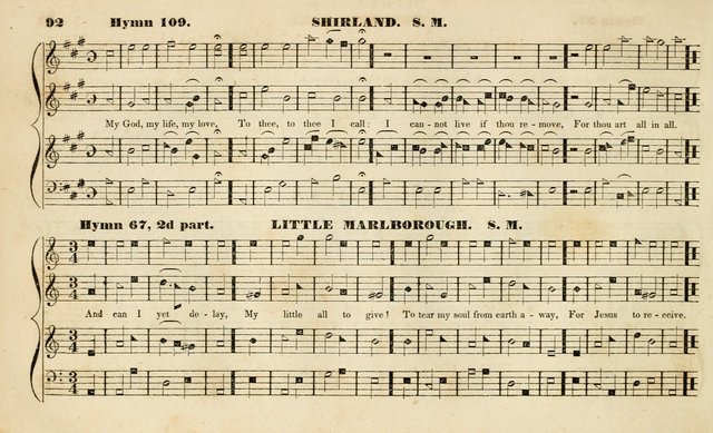 The Methodist Harmonist, containing a collection of tunes from the best authors, embracing every variety of metre, and adapted to the worship of the Methodist Episcopal Church. New ed. page 111