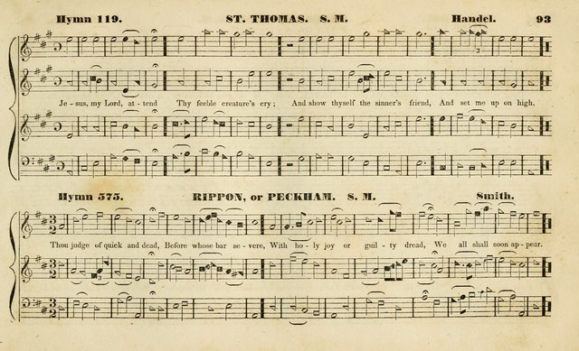 The Methodist Harmonist, containing a collection of tunes from the best authors, embracing every variety of metre, and adapted to the worship of the Methodist Episcopal Church. New ed. page 112
