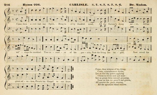 The Methodist Harmonist, containing a collection of tunes from the best authors, embracing every variety of metre, and adapted to the worship of the Methodist Episcopal Church. New ed. page 305