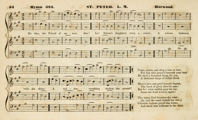 The Methodist Harmonist, containing a collection of tunes from the best authors, embracing every variety of metre, and adapted to the worship of the Methodist Episcopal Church. New ed. page 73