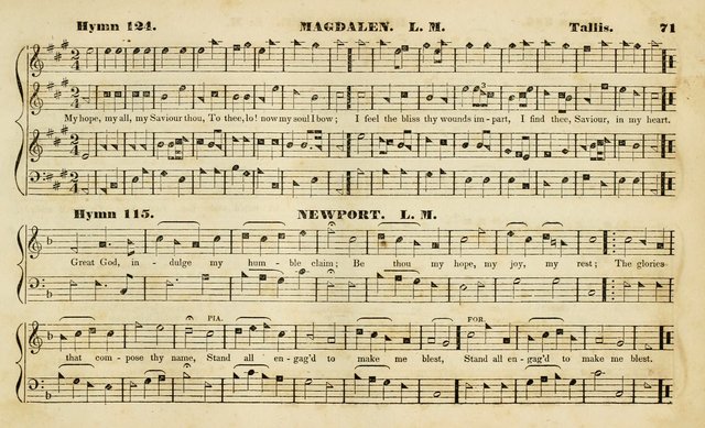 The Methodist Harmonist, containing a collection of tunes from the best authors, embracing every variety of metre, and adapted to the worship of the Methodist Episcopal Church. New ed. page 90