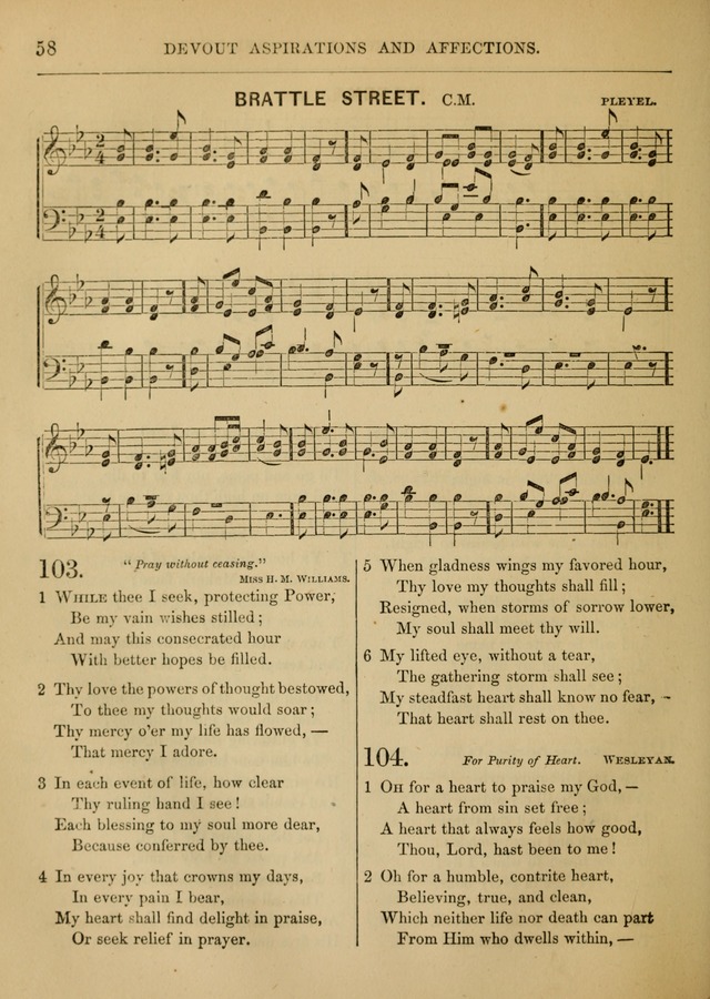 Melodies and Hymns for Divine Service in Appleton Chapel page 54