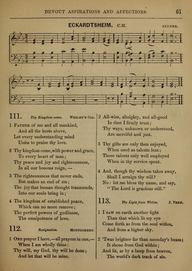 Melodies and Hymns for Divine Service in Appleton Chapel page 57