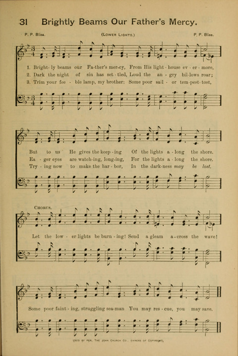 The Mission Hymnal. (Enlarged Edition) page 31