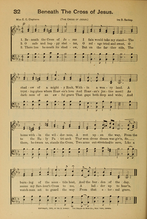 The Mission Hymnal. (Enlarged Edition) page 32