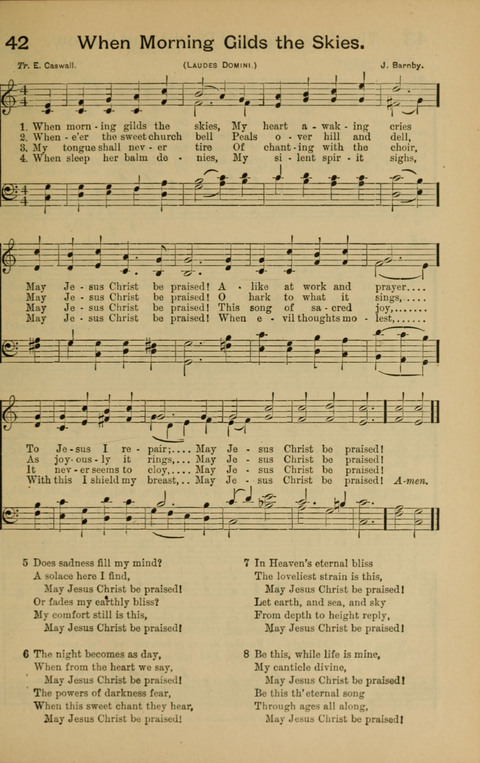 The Mission Hymnal. (Enlarged Edition) page 43