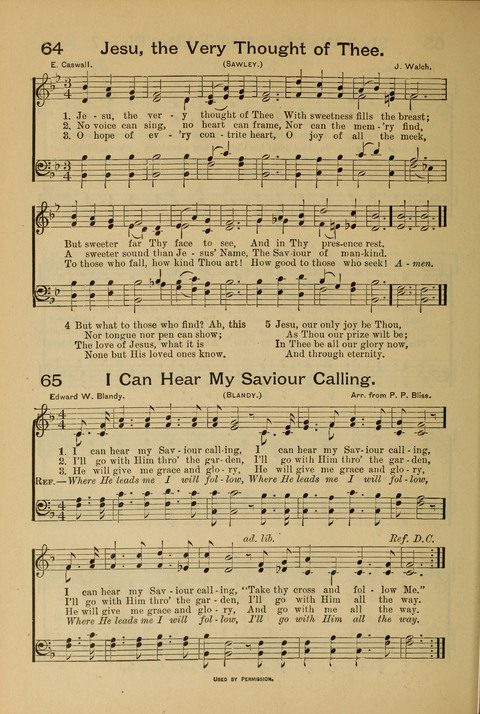 The Mission Hymnal. (Enlarged Edition) page 64
