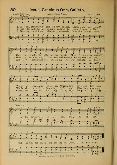 The Mission Hymnal. (Enlarged Edition) page 76
