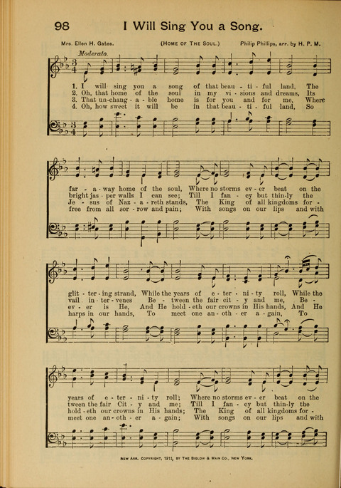 The Mission Hymnal. (Enlarged Edition) page 90