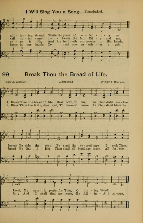 The Mission Hymnal. (Enlarged Edition) page 91