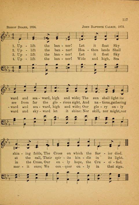 Missionary Hymnal: for the use of junior and juvenile missionary socieites page 117