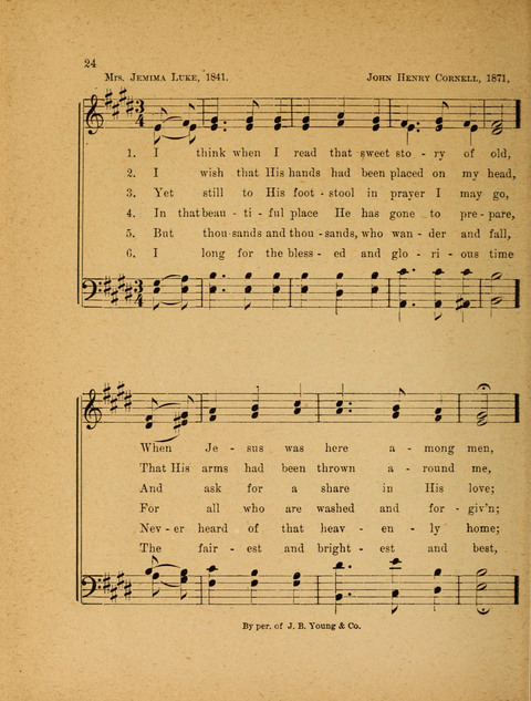 Missionary Hymnal: for the use of junior and juvenile missionary socieites page 24