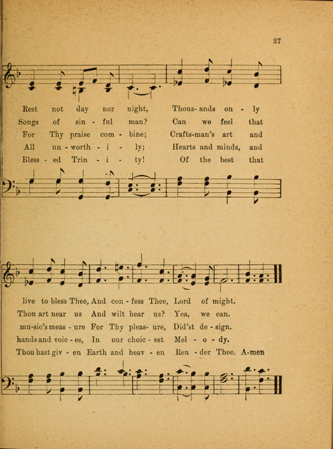 Missionary Hymnal: for the use of junior and juvenile missionary socieites page 27
