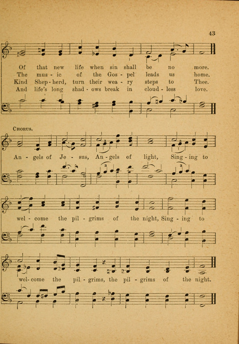 Missionary Hymnal: for the use of junior and juvenile missionary socieites page 43