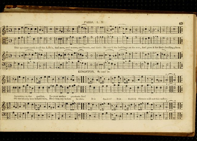 Missouri harmony: or a choice collection of Psalm and hymn tunes, and anthems, from eminent authors ; with an introduction to the grounds and rudiments of music page 68