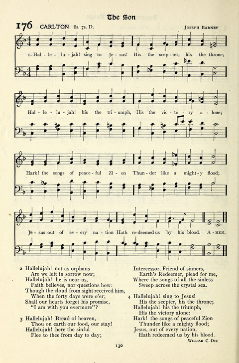 The Methodist Hymnal: Official hymnal of the methodist episcopal church and the methodist episcopal church, south page 130
