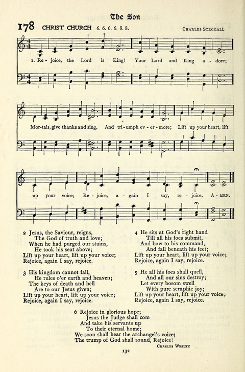 The Methodist Hymnal: Official hymnal of the methodist episcopal church and the methodist episcopal church, south page 132