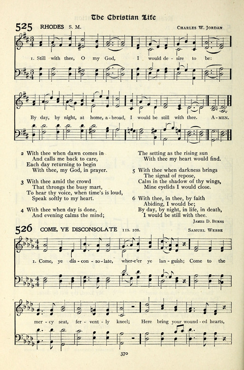 The Methodist Hymnal: Official hymnal of the methodist episcopal church and the methodist episcopal church, south page 370