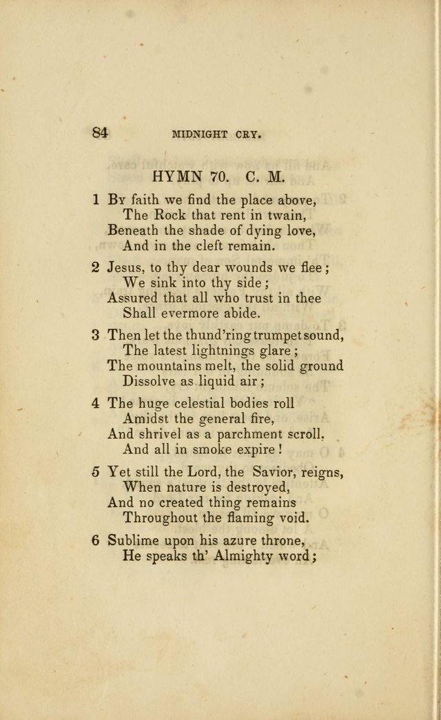 Millennial Harp: or, Second Advent Hymns: designed for the meetings on the second coming of Christ page 156