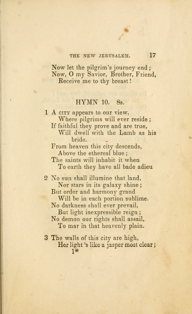 Millennial Harp: or, Second Advent Hymns: designed for the meetings on the second coming of Christ page 89