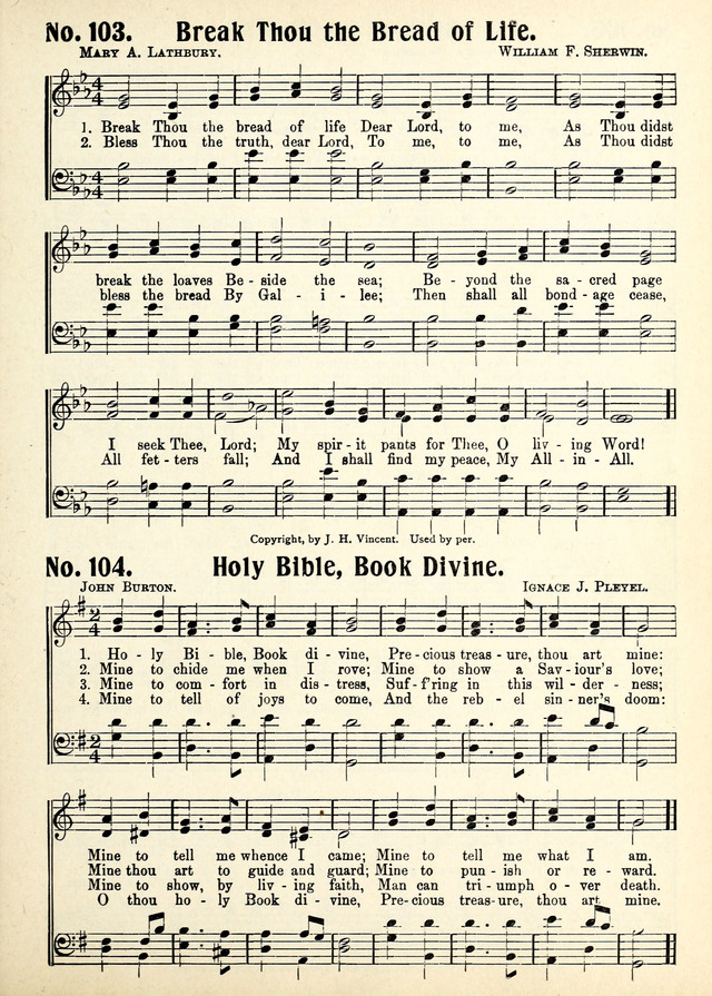 Magnificat: a Hymnal for Sunday Schools page 101