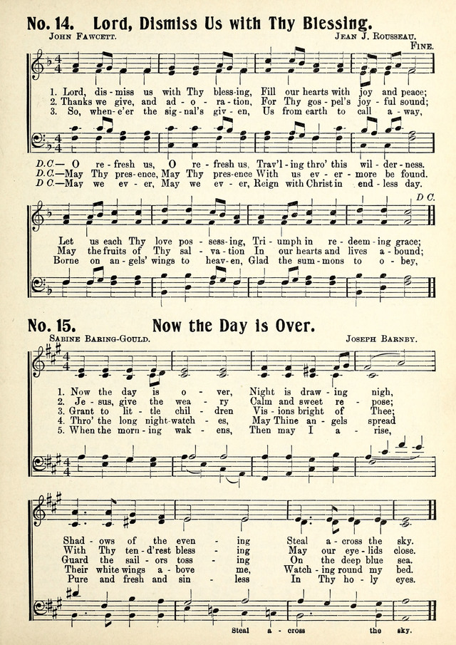 Magnificat: a Hymnal for Sunday Schools page 13