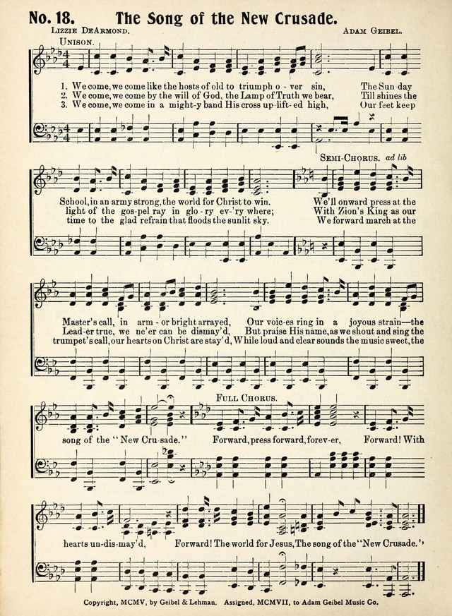 Magnificat: a Hymnal for Sunday Schools page 16