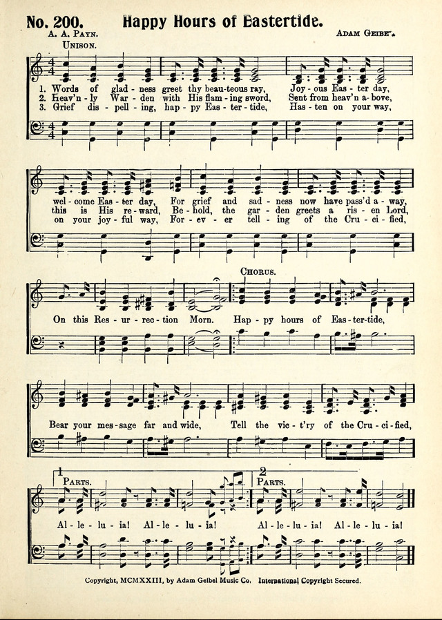 Magnificat: a Hymnal for Sunday Schools page 189