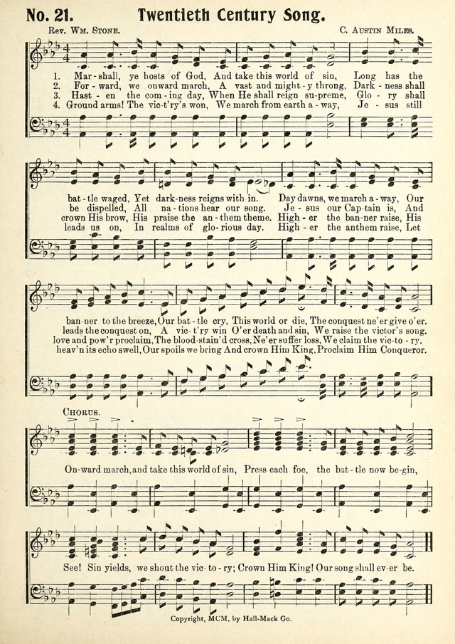 Magnificat: a Hymnal for Sunday Schools page 19