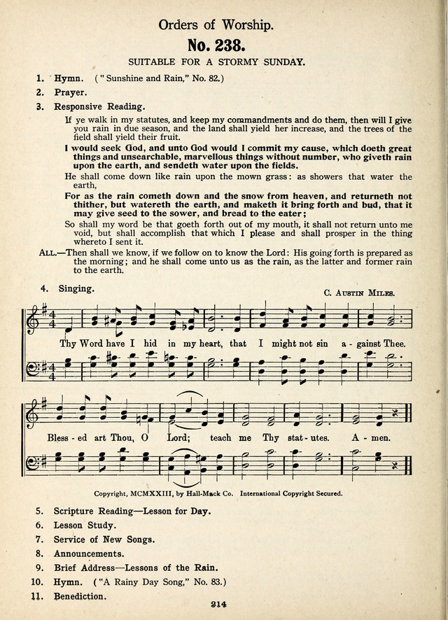 Magnificat: a Hymnal for Sunday Schools page 212