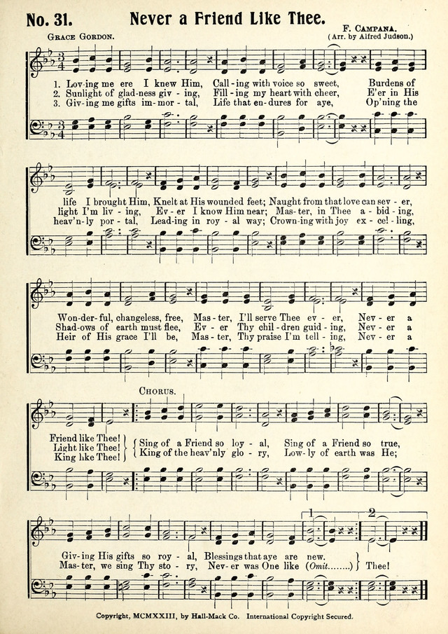 Magnificat: a Hymnal for Sunday Schools page 29